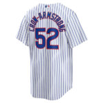 Pete Crow-Armstrong 52 Chicago Cubs Home Men Jersey - White