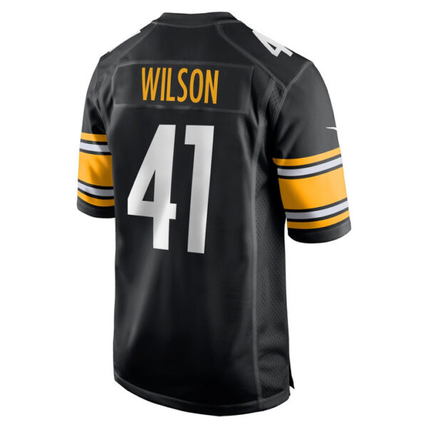 Payton Wilson Pittsburgh Steelers 2024 Game Jersey - Black