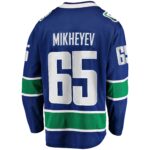 Ilya Mikheyev Vancouver Canucks Fanatics Home Breakaway Jersey - Blue