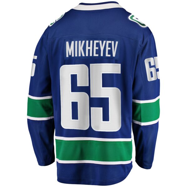 Ilya Mikheyev Vancouver Canucks Fanatics Home Breakaway Jersey - Blue