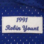 Robin Yount Milwaukee Brewers Mitchell & Ness Cooperstown Mesh Batting Practice Jersey - Royal