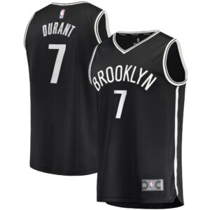 Kevin Durant Brooklyn Nets Fanatics 2019/20 Fast Break Replica Jersey Black - Icon Edition