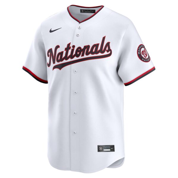 Carter Kieboom Washington Nationals  Home Limited Player Jersey - White