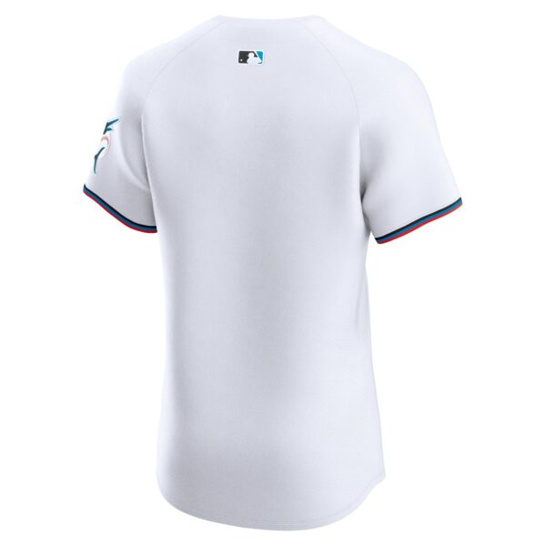 Miami Marlins  Home Elite Jersey - White