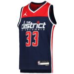 Kyle Kuzma Washington Wizards Jordan Brand Youth Swingman Jersey - Statement Edition - Navy
