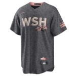 Stephen Strasburg Washington Nationals  City Connect Replica Player Jersey - Gray