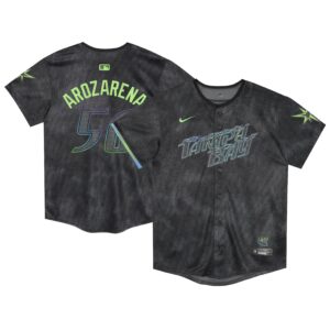 Randy Arozarena Tampa Bay Rays  Preschool 2024 City Connect Limited Player Jersey - Charcoal