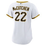 Andrew McCutchen 22 Pittsburgh Pirates Home Player Women Jersey - White