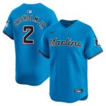 Jazz Chisholm Jr. Miami Marlins  Alternate Limited Player Jerseyu00c2u00a0u00e2u20acu201c Blue