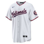 CJ Abrams 5 Washington Nationals Home Men Jersey - White