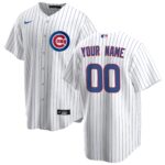 Chicago Cubs  Home Replica Custom Jersey - White