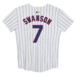 Dansby Swanson Chicago Cubs  Preschool Home Game Jersey - White
