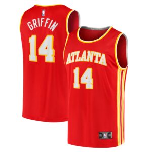 AJ Griffin Atlanta Hawks Fanatics Fast Break Replica Player Jersey - Icon Edition - Red