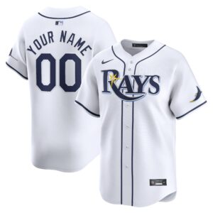 Tampa Bay Rays  Home Limited Custom Jersey - White