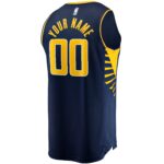Indiana Pacers Fanatics Fast Break Custom Replica Jersey - Icon Edition - Navy