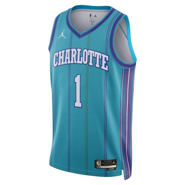 LaMelo Ball Charlotte Hornets Jordan Brand Unisex 2023/24 Swingman Replica Jersey - Classic Edition - Teal