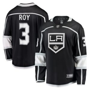 Matt Roy Los Angeles Kings Fanatics Home Breakaway Player Jersey - Black