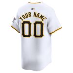 Pittsburgh Pirates  Home Limited Custom Jersey - White