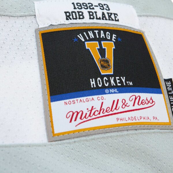 Rob Blake Los Angeles Kings Mitchell & Ness  1992/93 Blue Line Player Jersey - Black