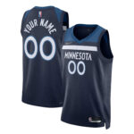 Minnesota Timberwolves  2021/22 Diamond Swingman Custom Jersey - Icon Edition - Navy