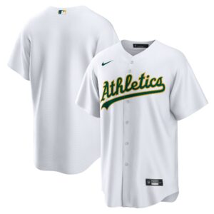 Oakland Athletics  Home Replica Team Jersey - White