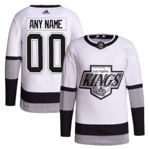 Los Angeles Kings adidas  Alternate 2021/22 Primegreen Authentic Custom Jersey - White