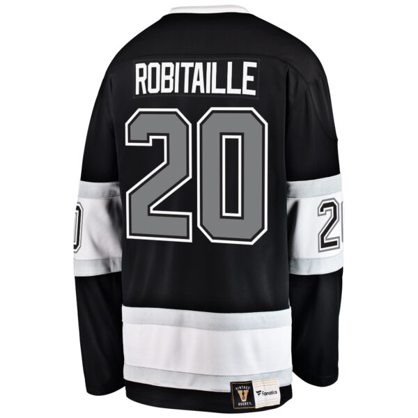 Luc Robitaille Los Angeles Kings Fanatics Premier Breakaway Retired Player Jersey - Black