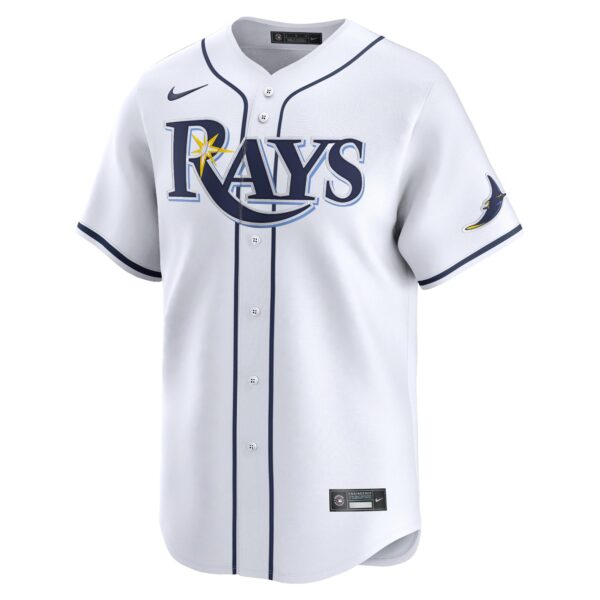 Tampa Bay Rays  Youth Home Limited Custom Jersey - White