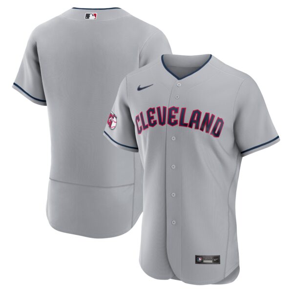 Cleveland Guardians  Road Authentic Team Jersey - Gray