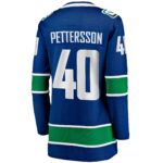 Elias Pettersson Vancouver Canucks Fanatics Women's Home Breakaway Player Jersey - Blue