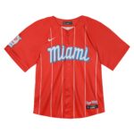 Miami Marlins  Infant City Connect Limited Jersey - Red