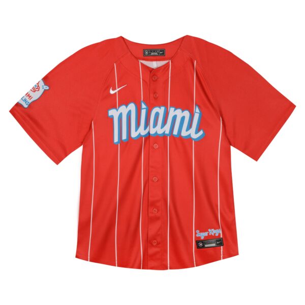 Miami Marlins  Infant City Connect Limited Jersey - Red
