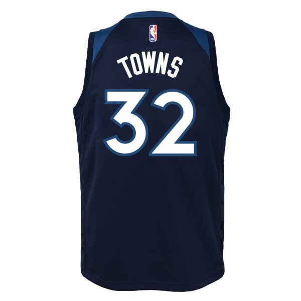 Karl-Anthony Towns Minnesota Timberwolves  Youth Swingman Jersey Navy - Icon Edition