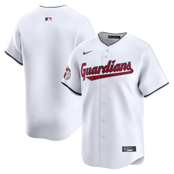Cleveland Guardians  Youth Home Limited Jersey - White