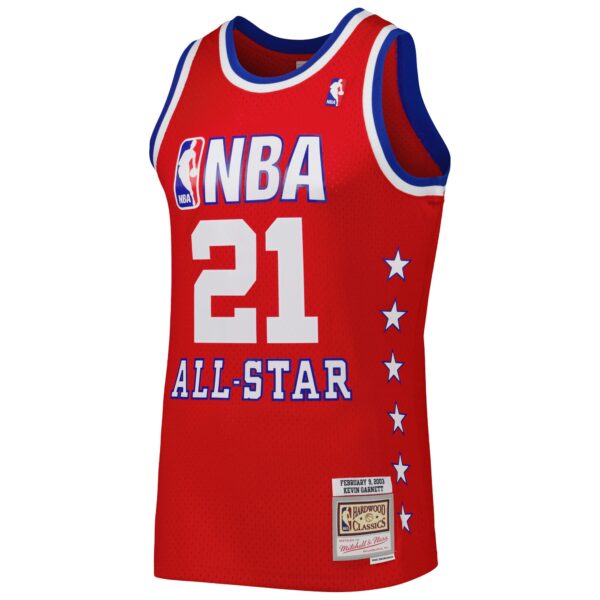 Kevin Garnett Western Conference Mitchell & Ness 2003 All Star Game Swingman Jersey - Red