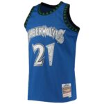 Kevin Garnett Minnesota Timberwolves Mitchell & Ness 2003/04 Hardwood Classics NBA 75th Anniversary Diamond Swingman Jersey - Blue