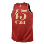 Donovan Mitchell 45 Cleveland Cavaliers 2023/24 City Edition Swingman YOUTH Jersey - Wine