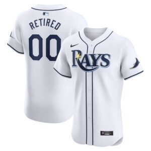 Tampa Bay Rays  Home Elite Pick-A-Player Retired Roster Jersey - White
