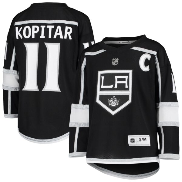 Anze Kopitar Los Angeles Kings Youth Home Replica Player Jersey - Black