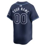 Tampa Bay Rays  Away Limited Custom Jersey - Navy