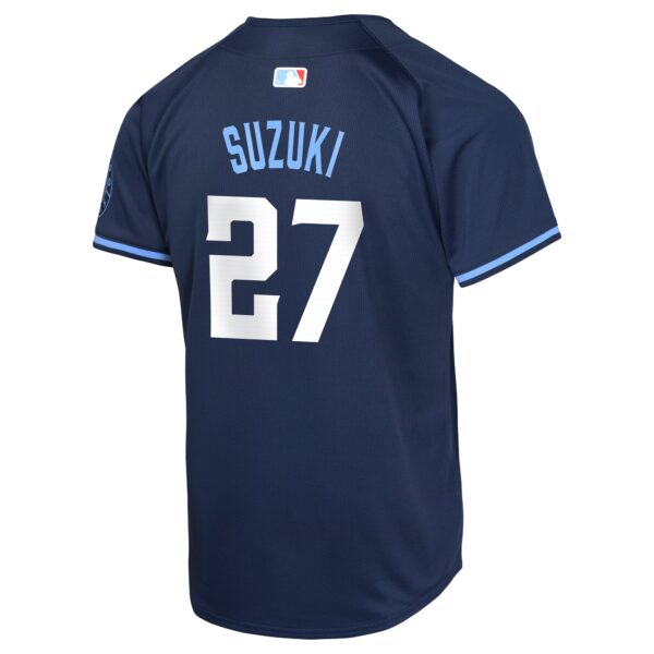 Seiya Suzuki Chicago Cubs  Youth City Connect Limited Player Jersey - Navy