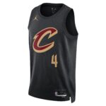Evan Mobley Cleveland Cavaliers Jordan Brand Unisex Swingman Jersey - Statement Edition - Black