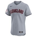 Cleveland Guardians  Road 2024 Jackie Robinson Day Elite Jersey - Gray