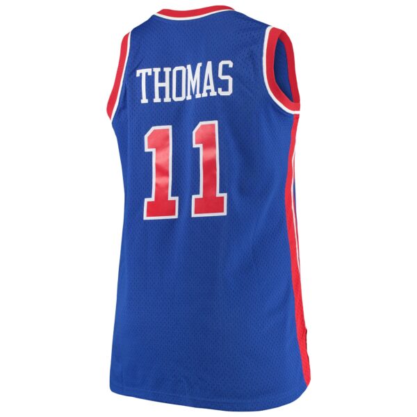 Isaiah Thomas Detroit Pistons Mitchell & Ness 1988/89 Big & Tall Hardwood Classics Swingman Jersey - Royal