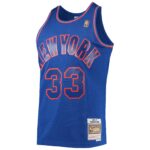 Patrick Ewing New York Knicks Mitchell & Ness 1996/97 Hardwood Classics Swingman Jersey - Blue