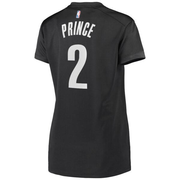 Taurean Prince Brooklyn Nets Fanatics Women's Fast Break Replica Jersey Black - Statement Edition