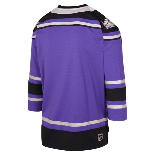 Los Angeles Kings Mitchell & Ness Youth 2002 Blue Line Player Jersey - Purple