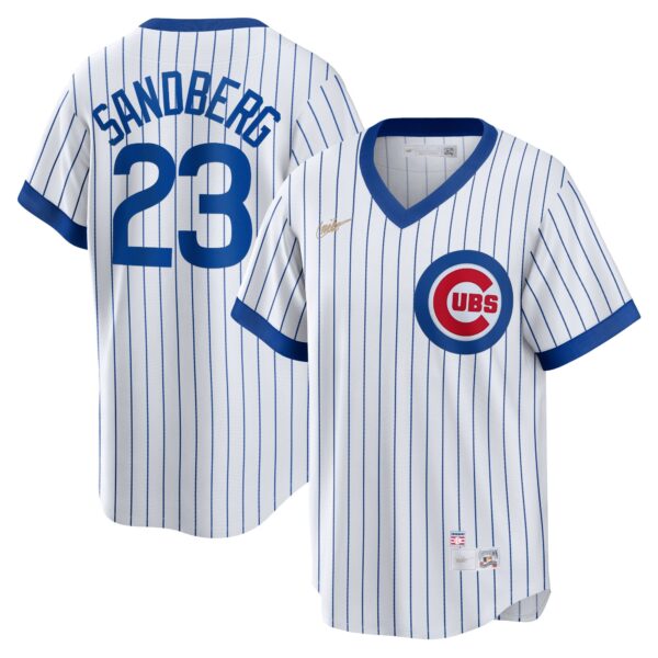 Ryne Sandberg Chicago Cubs  Home Cooperstown Collection Player Jersey - White