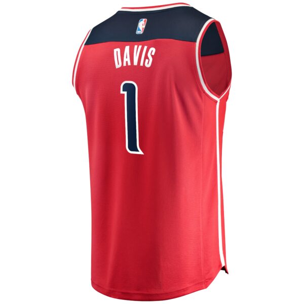 Johnny Davis Washington Wizards Fanatics Fast Break Replica Player Jersey Icon - Edition - Red