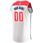 Washington Wizards Fanatics Youth Fast Break Replica Custom Jersey - Association Edition - White